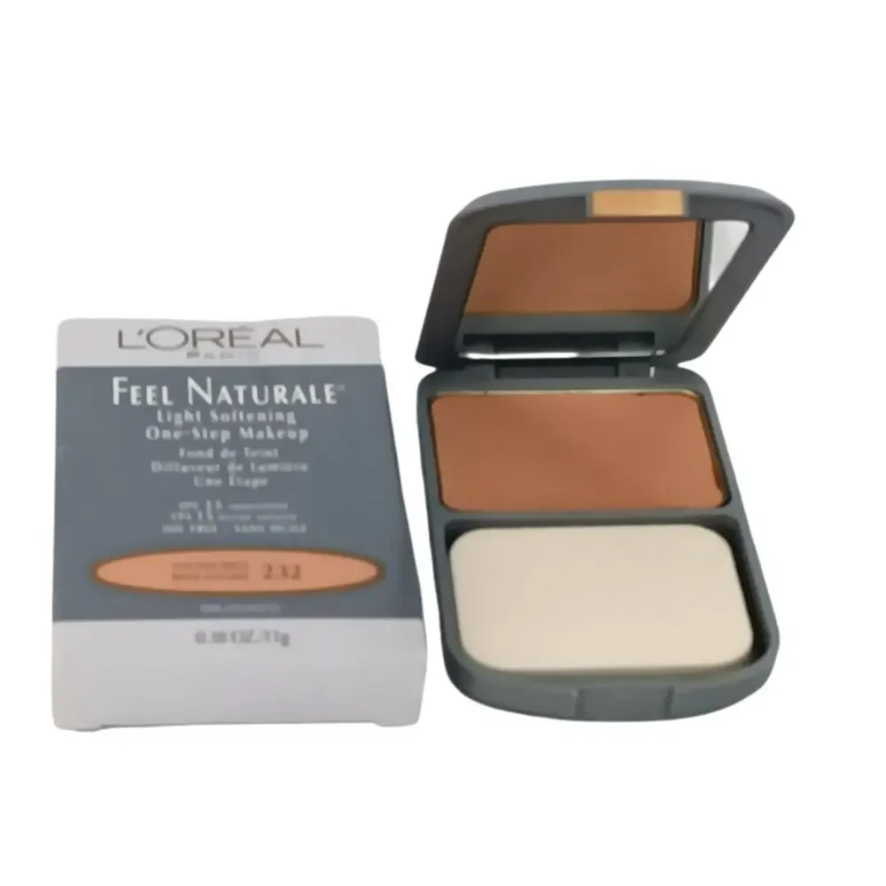 L'oreal Feel Naturale #232 Natural Beige Light Softening One Step Makeup SPF 15
